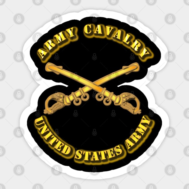 Army Cavalry Sticker by twix123844